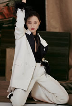 倪妮舟楫为幕凌厉气场