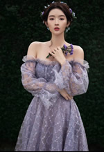 王玉雯花园舞会共赏魅力瞬间